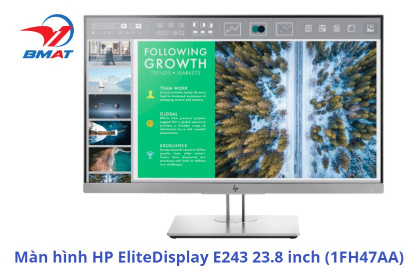 Màn hình HP EliteDisplay E243 23.8 inch (1FH47AA)